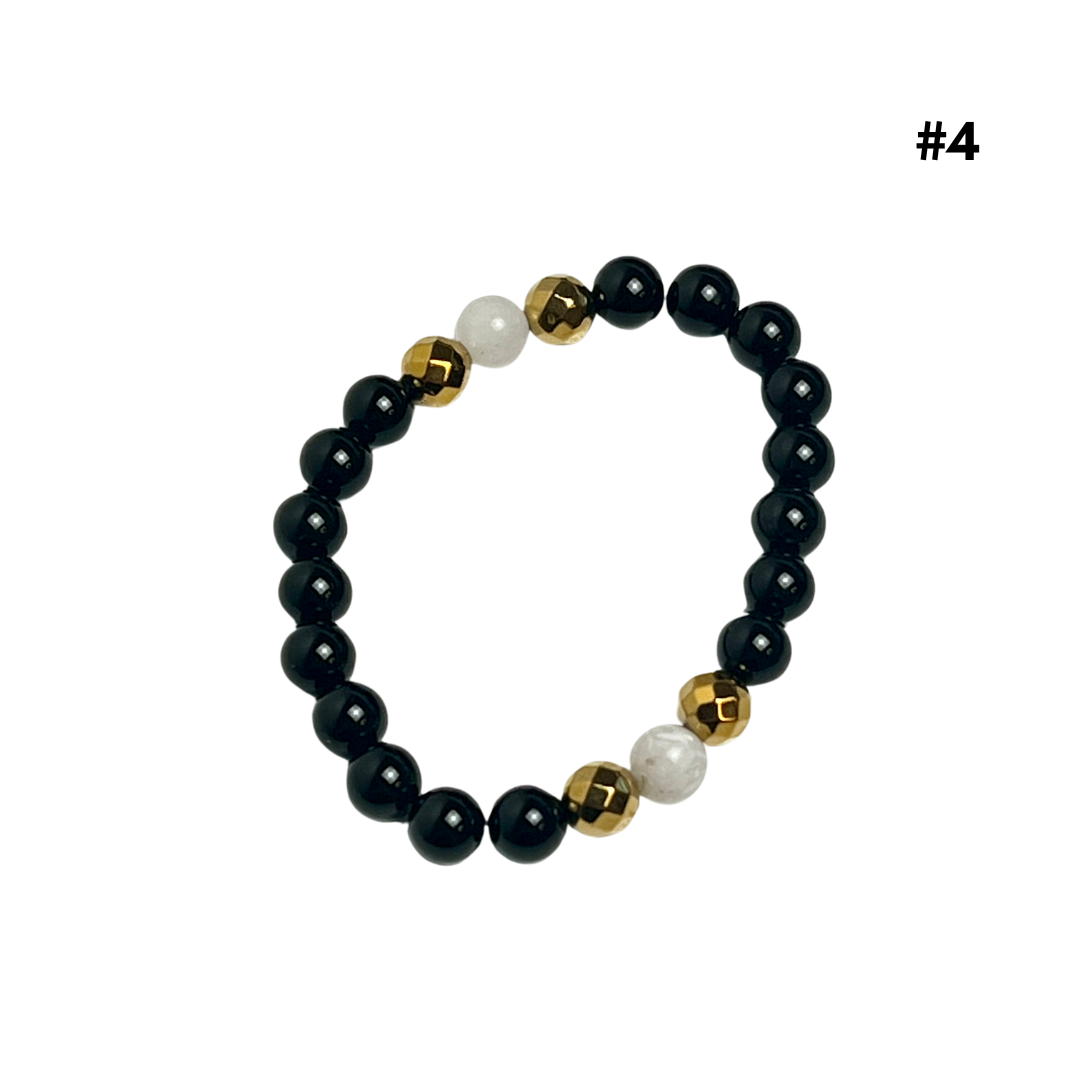 Black Crystal Bracelets