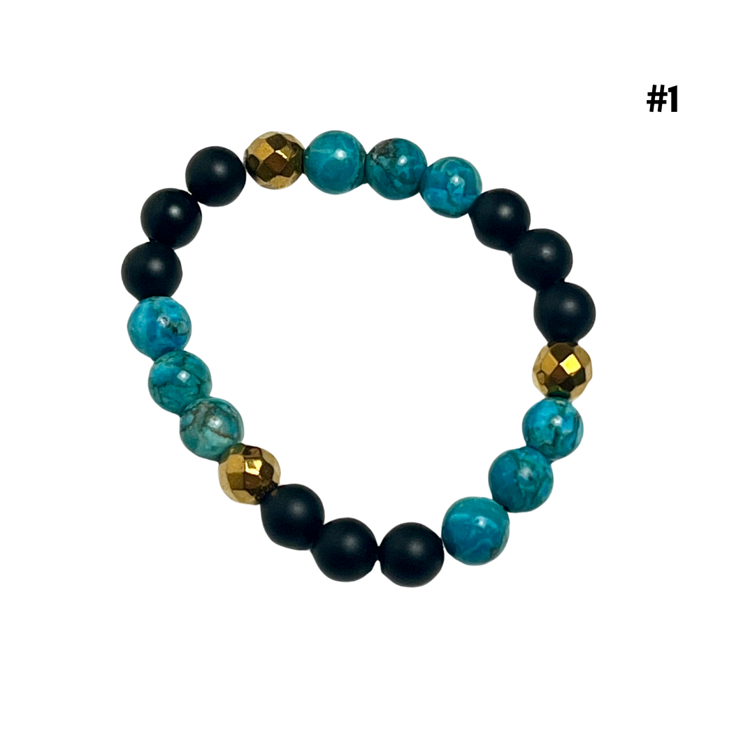 Blue Crystal Bracelets