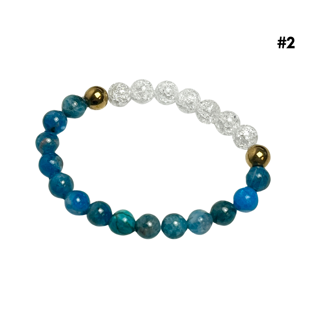 Blue Crystal Bracelets