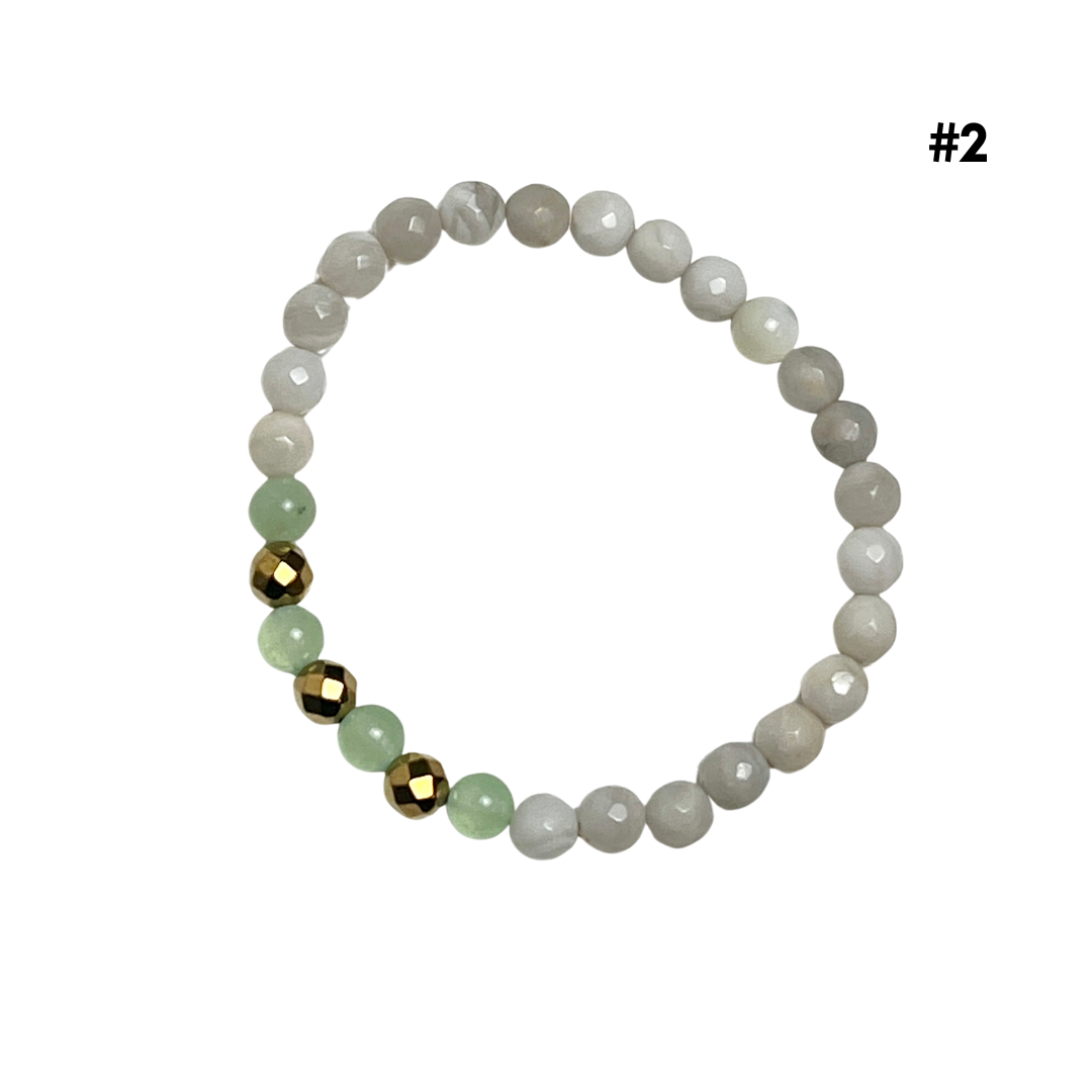 Green Crystal Bracelets