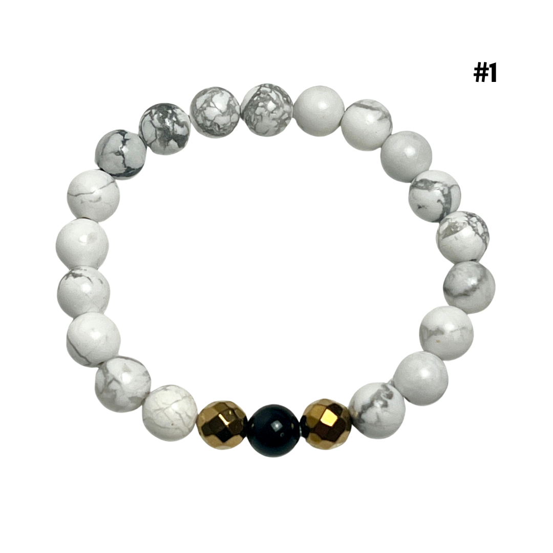 White Crystal Bracelets