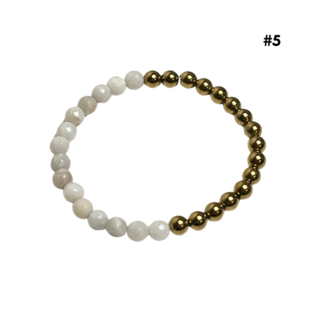 White Crystal Bracelets